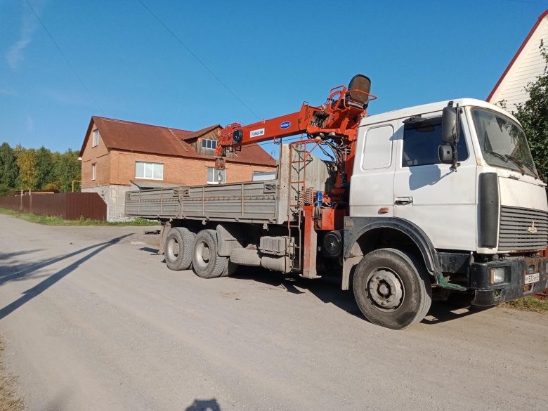 Маз 6303 с кму