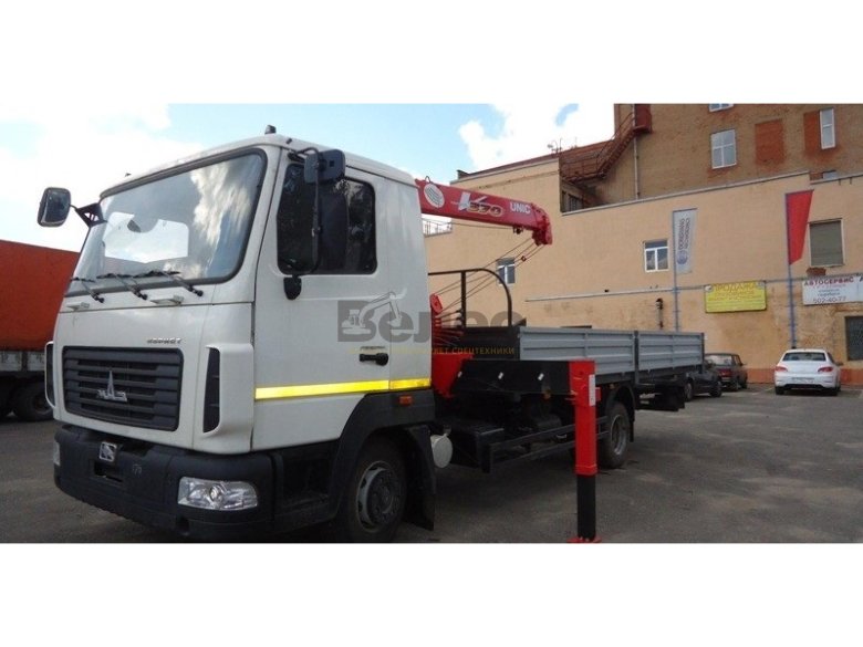 Маз 4371 с кму