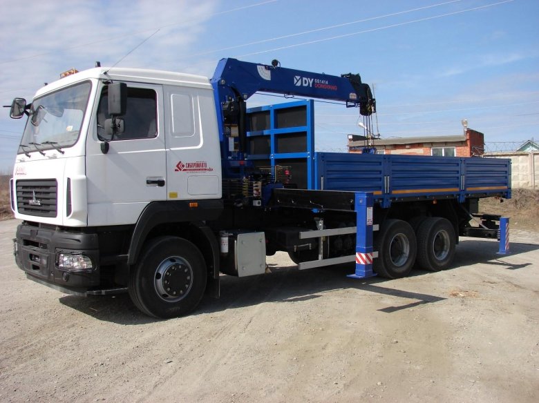 Маз 6312 с кму