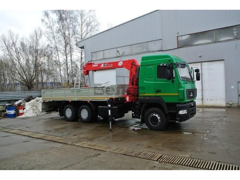 Маз 6312 с кму