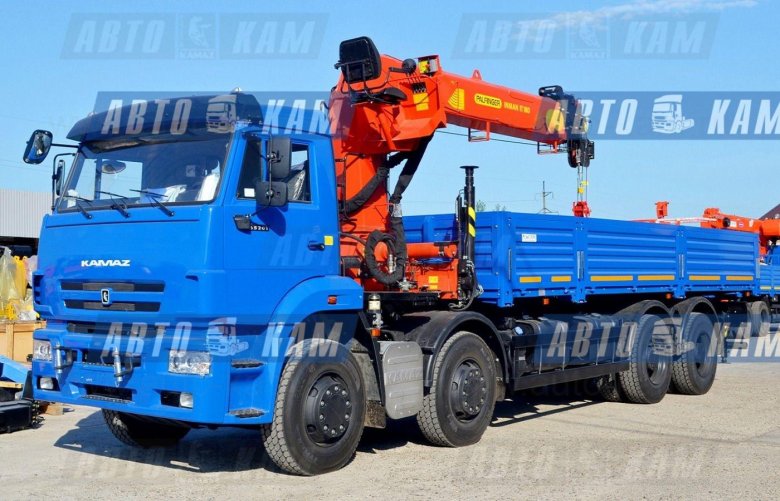 Камаз 65117 с кму