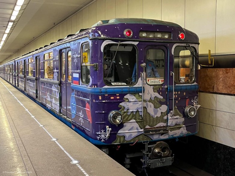 Поезда московского метрополитена