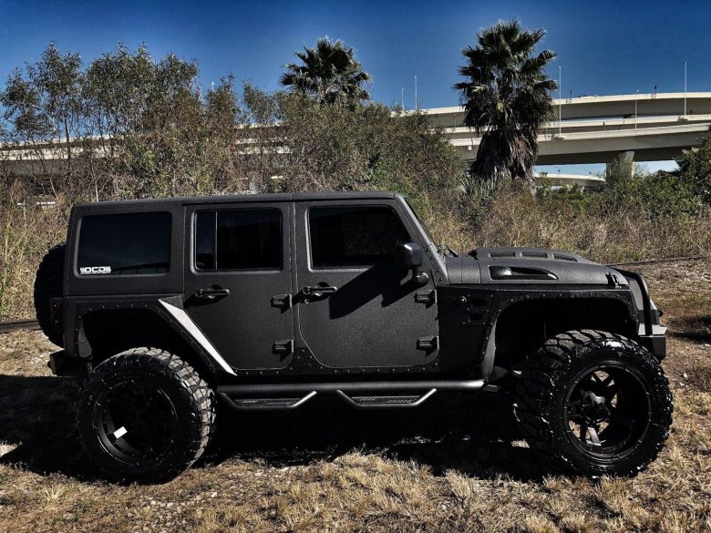 Джип вранглер черный