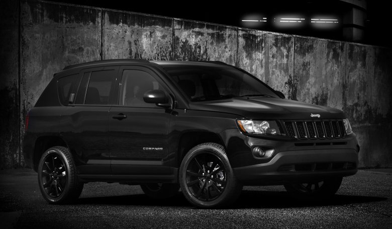 Jeep compass черный