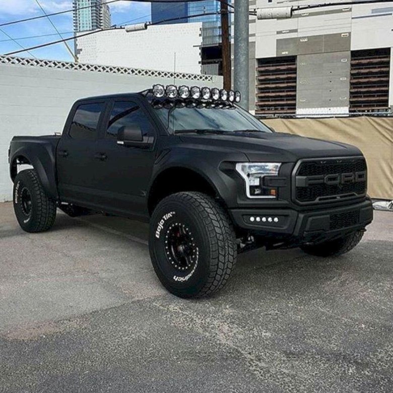 Ford raptor черный