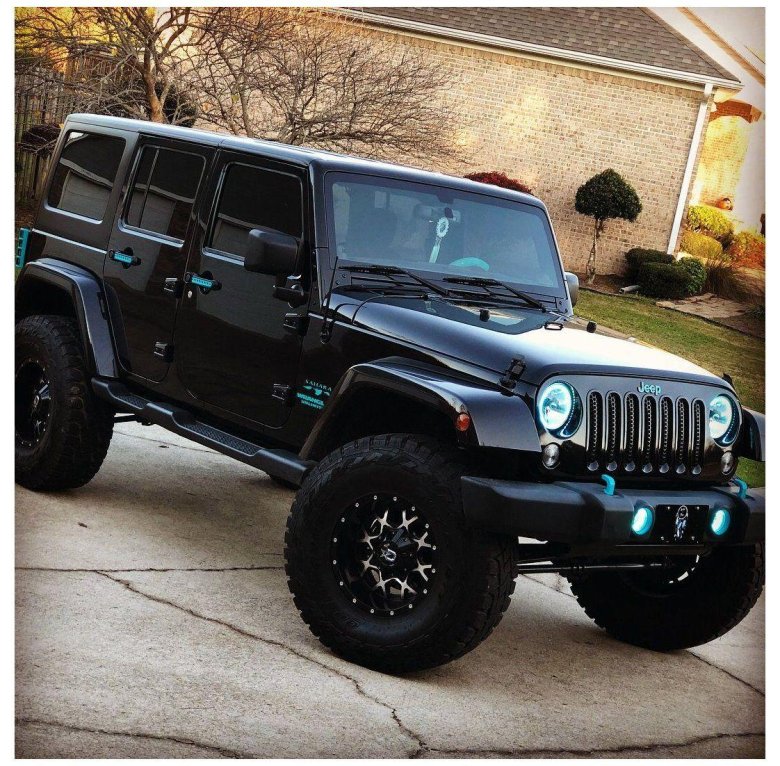 Джип вранглер рубикон черный