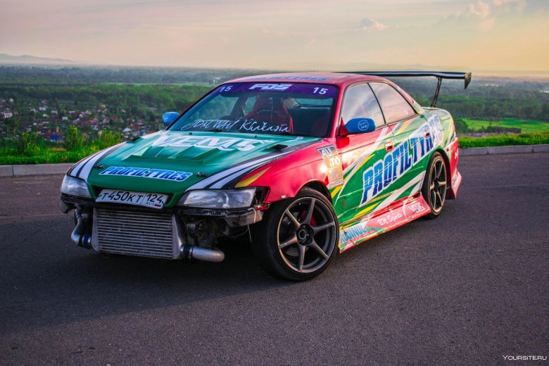 Toyota mark 2 дрифт