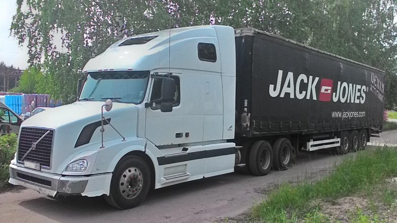 Вольво седельный тягач