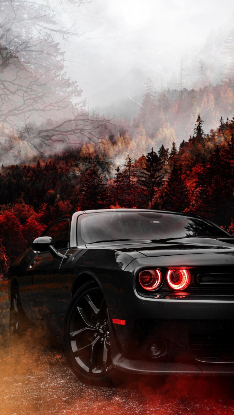 Dodge challenger 4 k