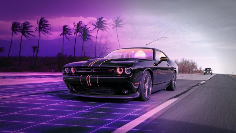 Dodge challenger обои