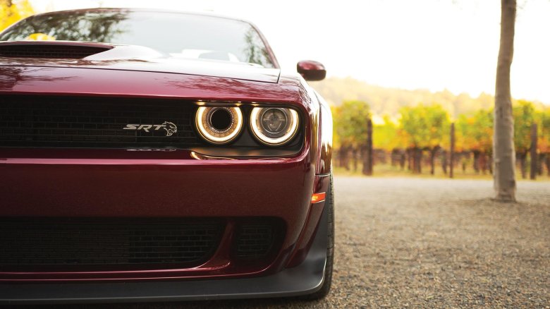 Dodge challenger srt 4к