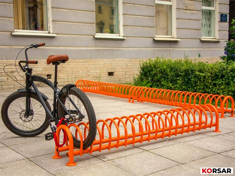 Велопарковка вп5 2340х420х840