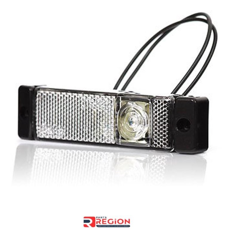 Фонарь габаритный белый диодный was222