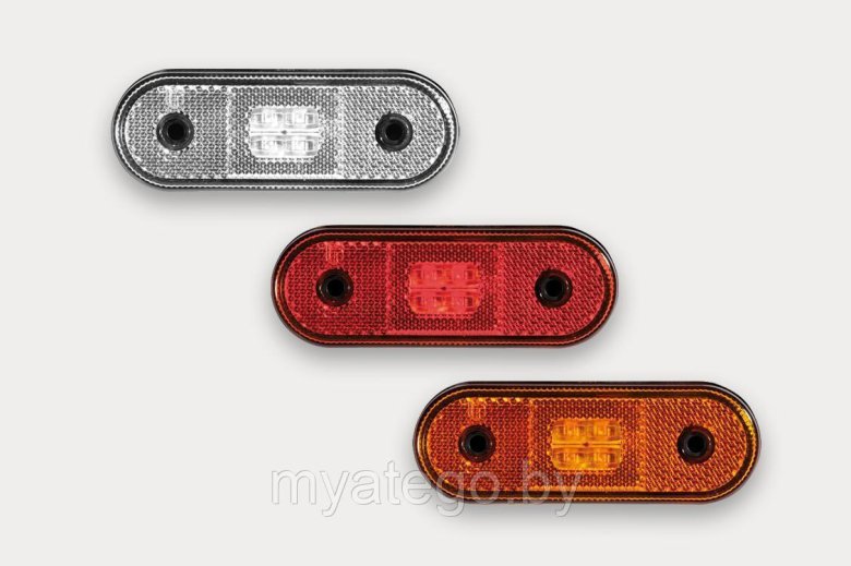 Фонарь габаритный светодиодный красный fristom