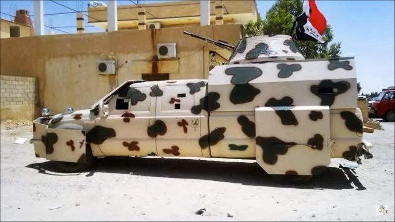 Шахид мобиль со 105 мм пушкой