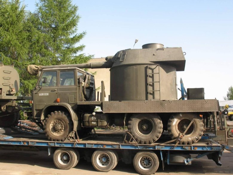 Шасси т55 на сау