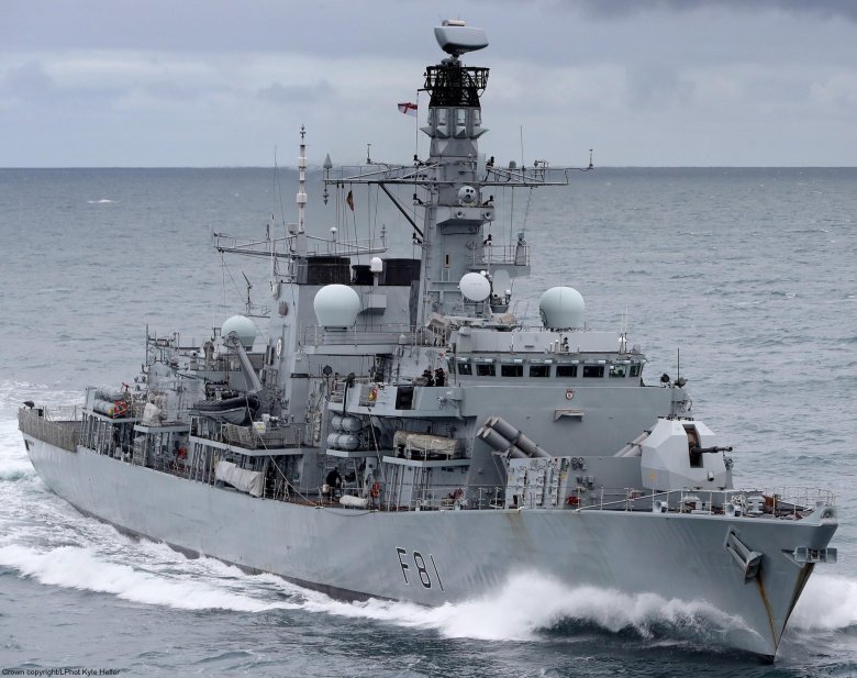 Британский противолодочный корабль hms portland