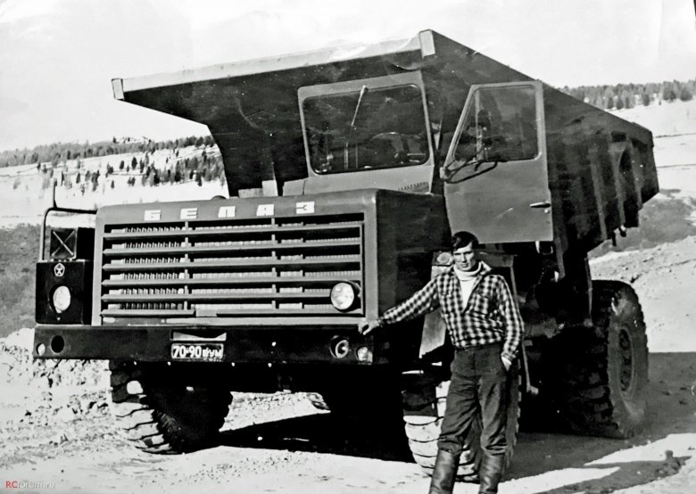 Белаз старый