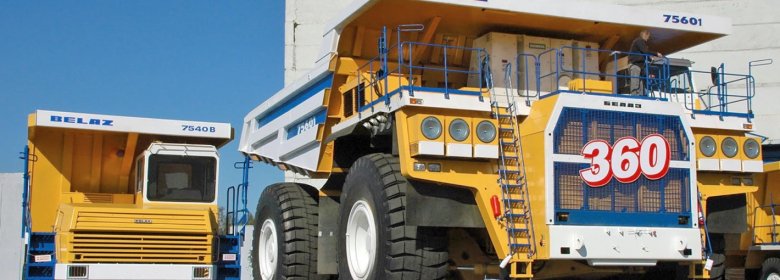 Карьерный самосвал белаз