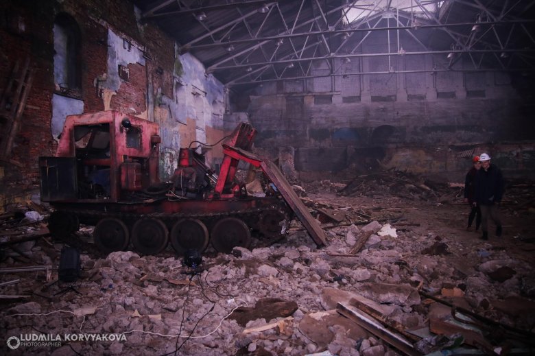Заброшенный тракторный завод во владимире