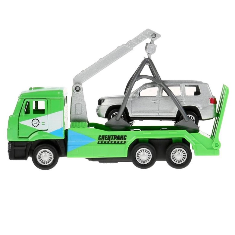 Машина металл камаз эвакуатор 12 см