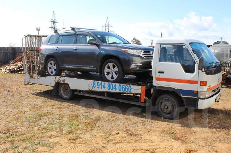 Эвакуатор toyota dyna