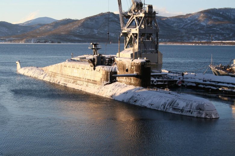 Видяево база подводных лодок северного флота