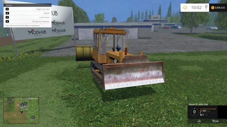 Fs 17 бульдозер