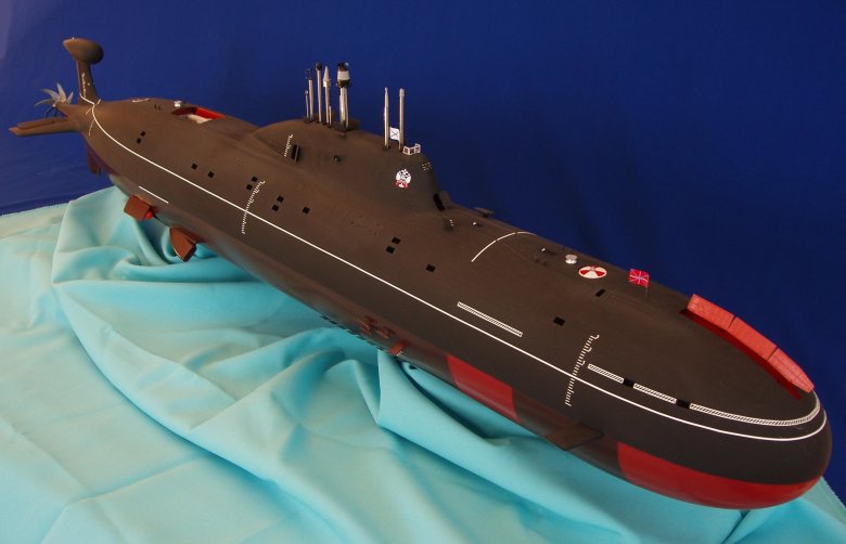 Сборная модель подводная лодка