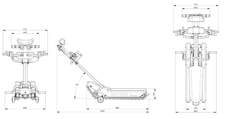 Гусеничный подъемник для мгн