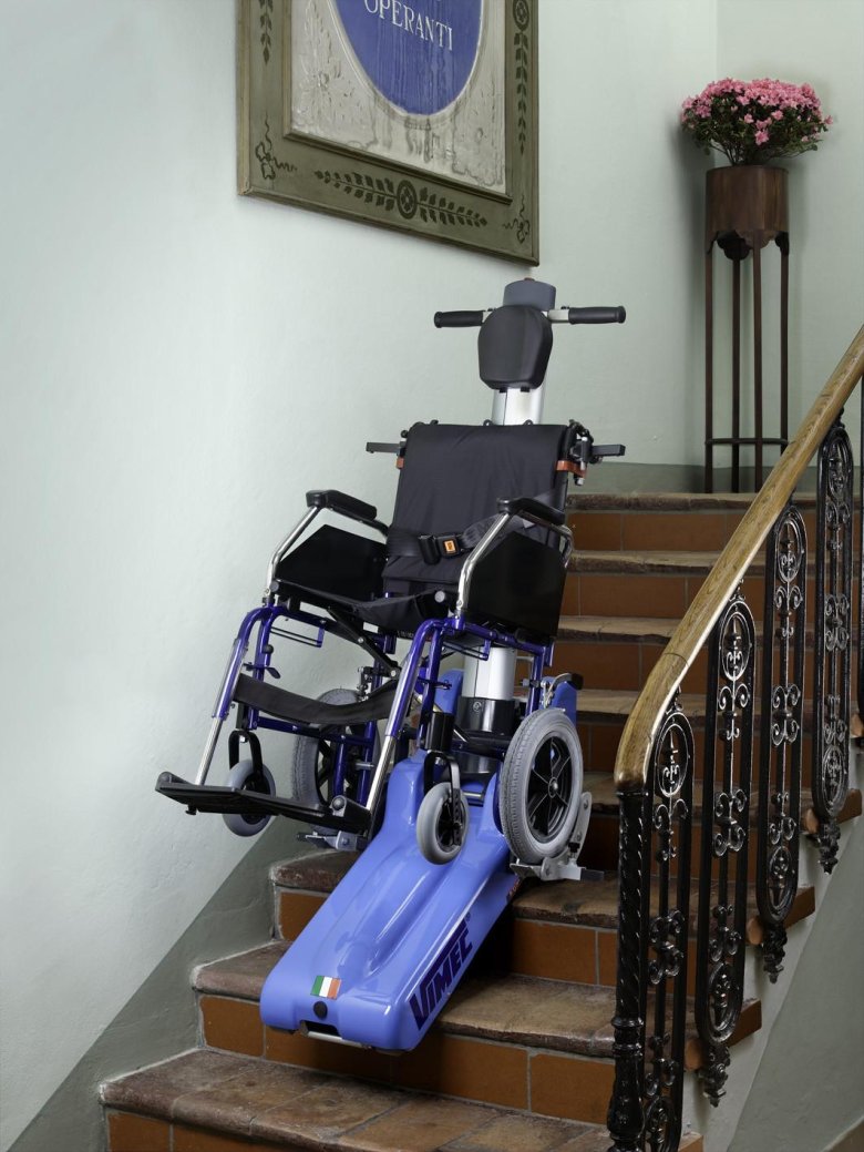 Лестничный гусеничный подъемник vimec т09