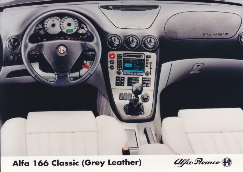 Alfa romeo 166 салон