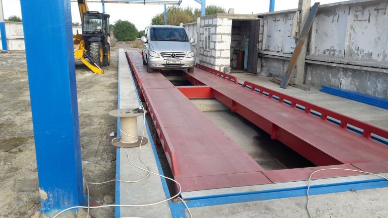 Весы автомобильные 24 метра 60 т тензо-м