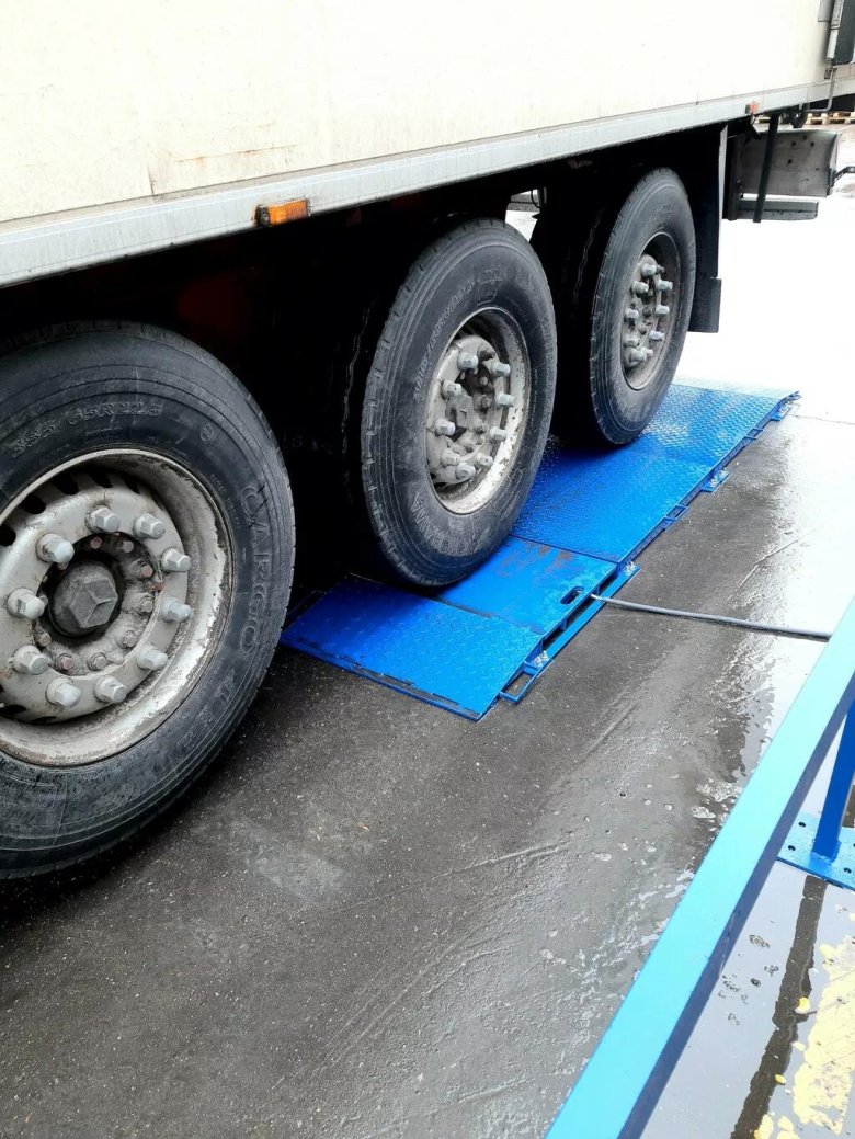 Весы поосные автомобильные