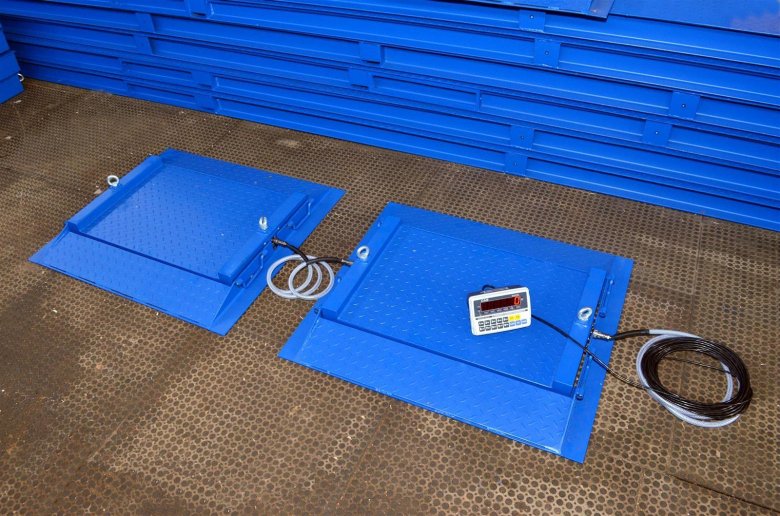 Подкладные автомобильные весы всм-20000