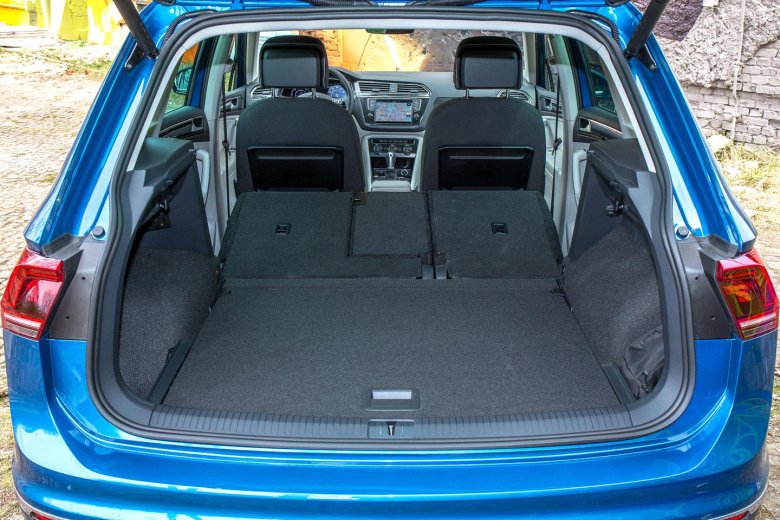 Volkswagen tiguan 2017 багажник