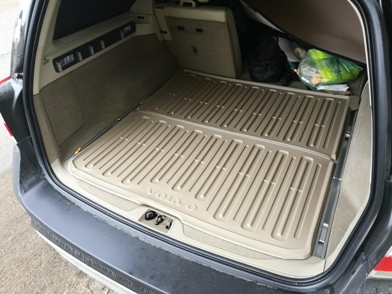 Ковер багажника volvo xc70