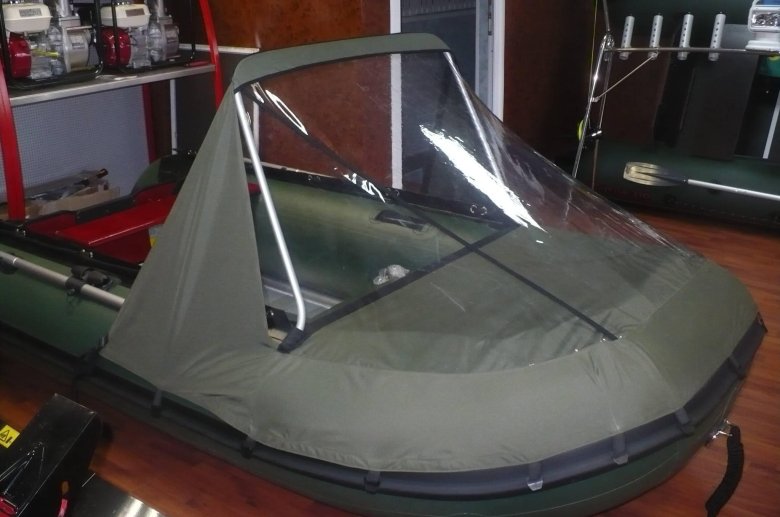 Носовой тент для лодки пвх