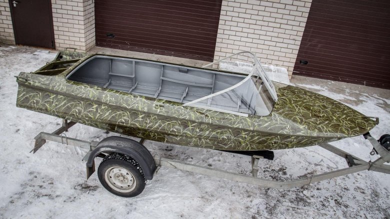 Стекло ветровое лодка обь 1