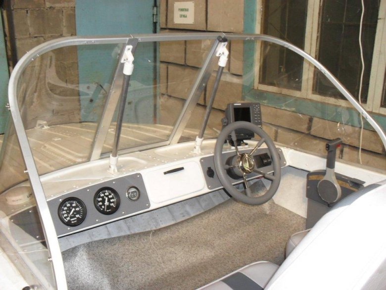 Рулевое управление на лодку казанка 5м