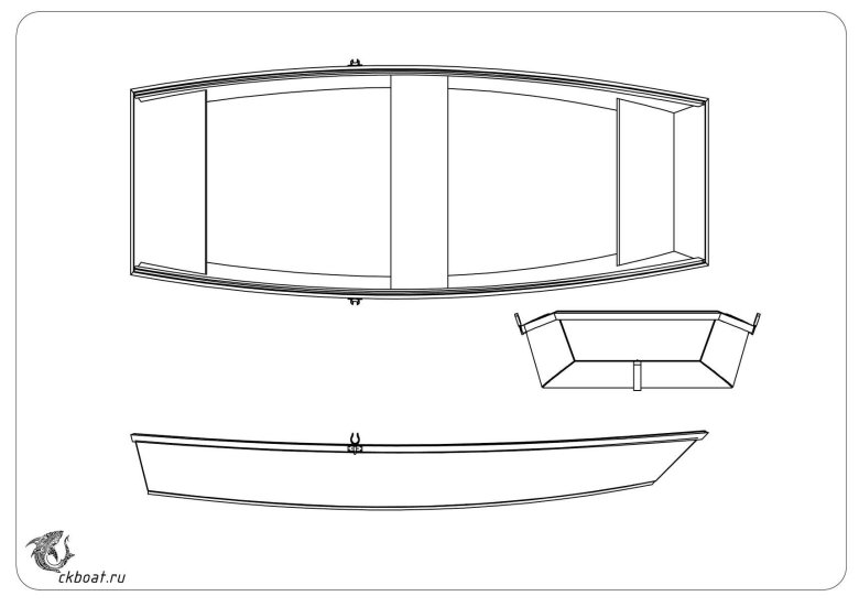Чертежи лодки