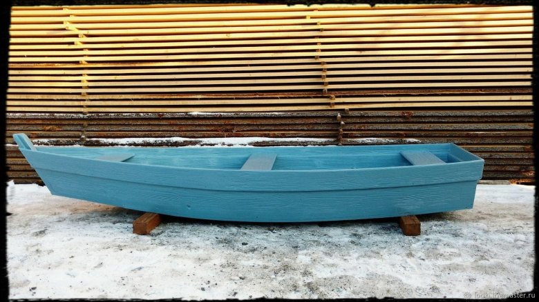 Лодка декоративная