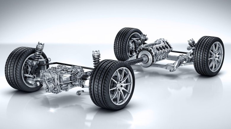 Подвеска мерседес амг