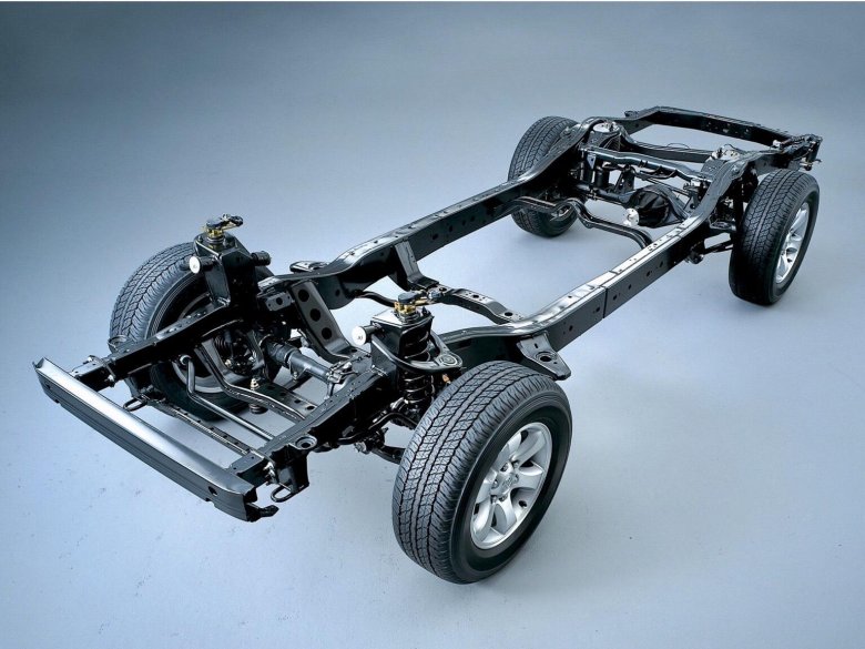 Рама тойота ленд крузер 100