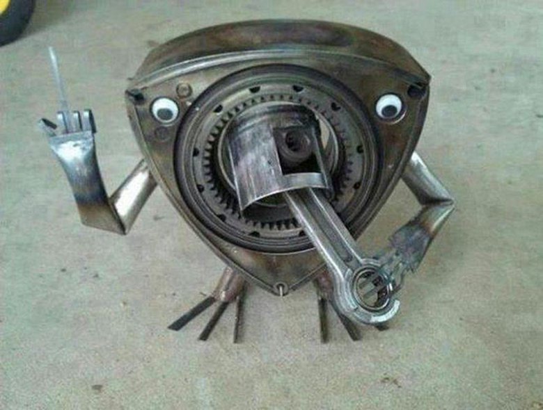 Металлическая скульптура