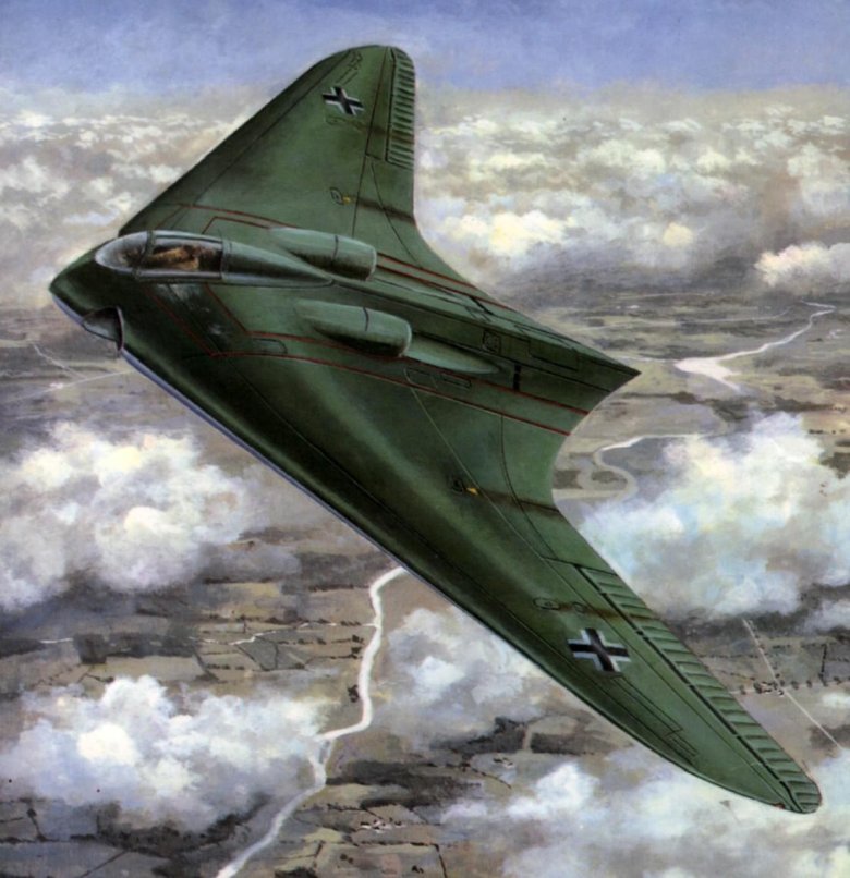 Horten ho 229 стелс бомбардировщик