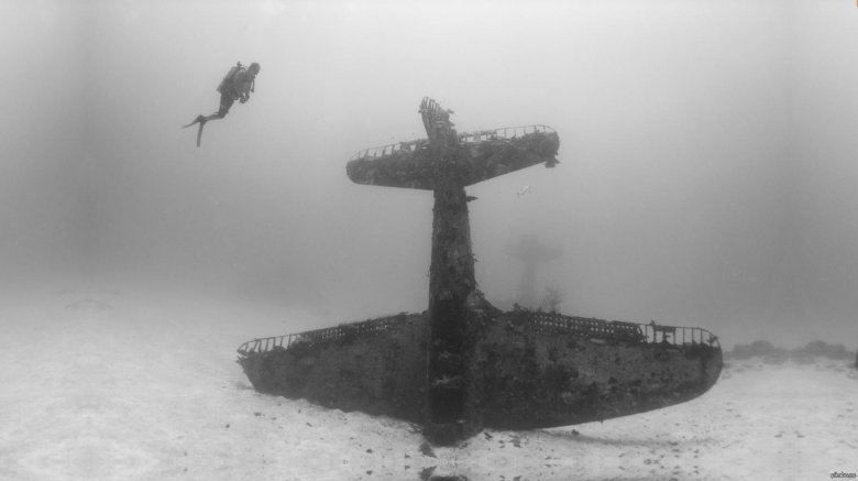 Затонувшие самолеты второй мировой войны