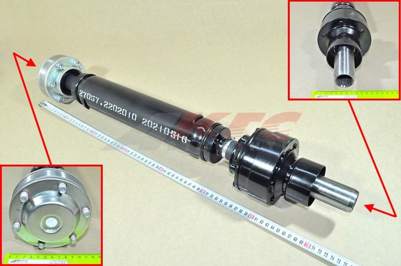 Газель 4*4 27057 вал карданный
