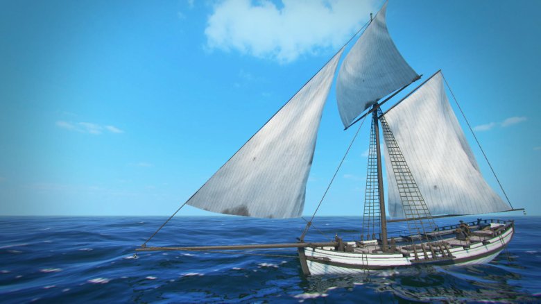 Тартана корабль парусный