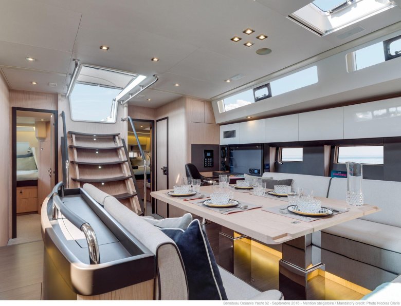 Яхта beneteau oceanis